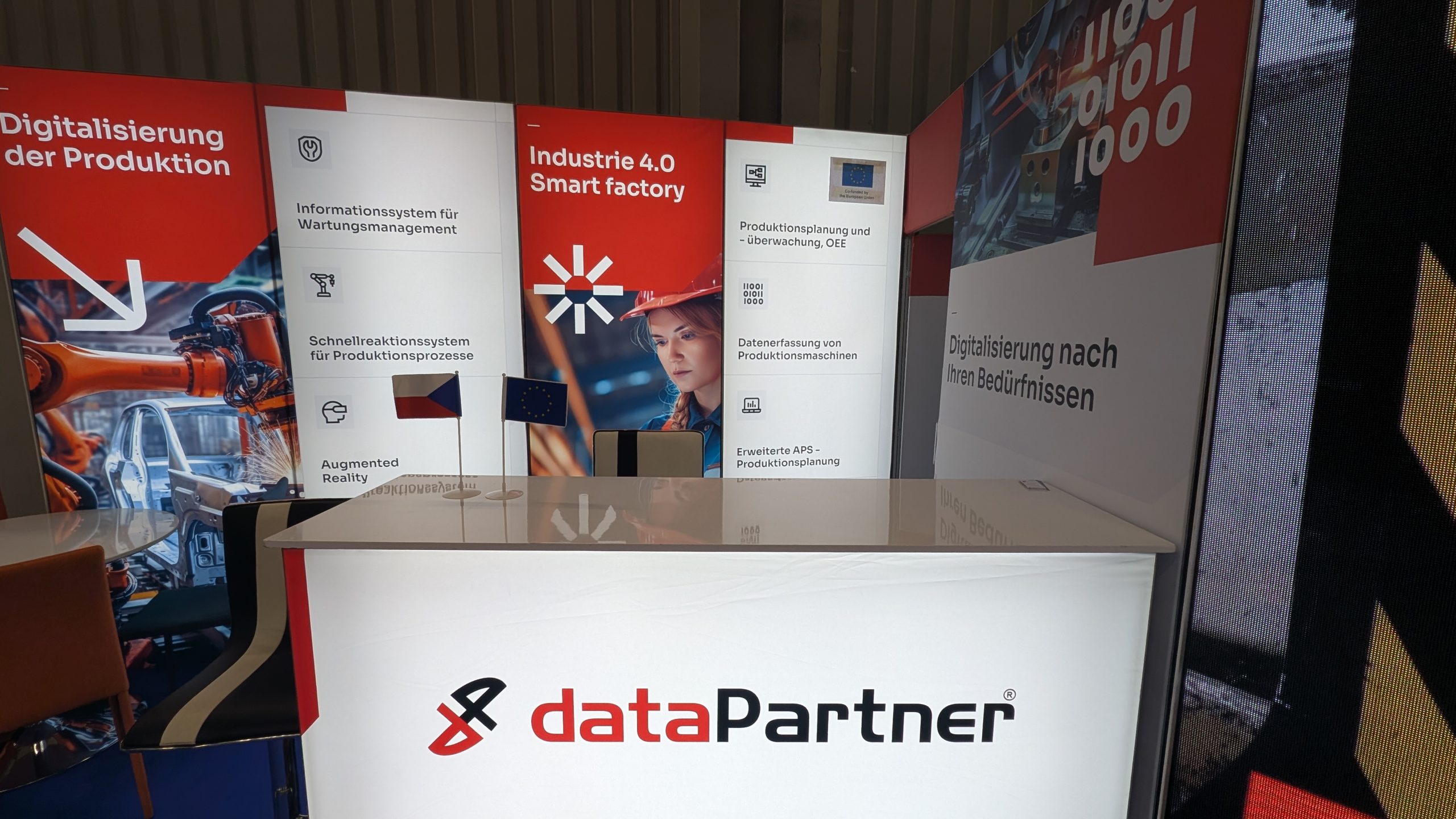 dataPartner auf der Messe